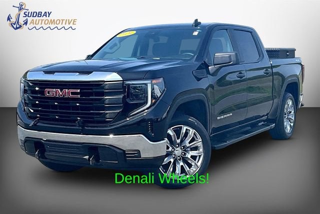 2026 GMC Sierra 1500 Pro in Onyx Black — front three-quarter view