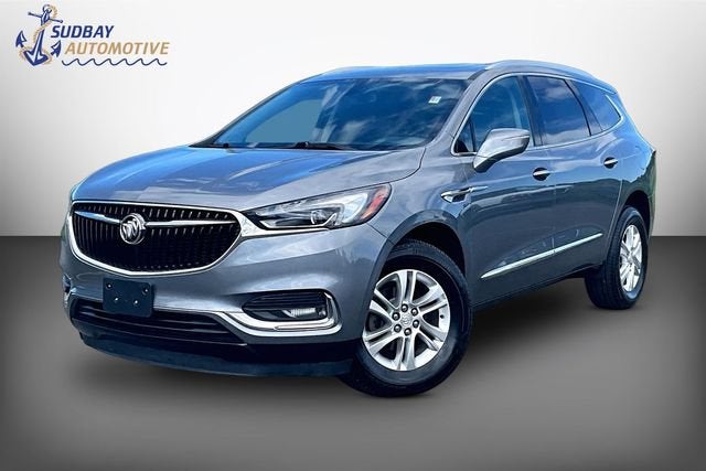 2020 Buick Enclave Essence in Includes Pitch Dark Night Lower Exterior Accent Color.) — front three-quarter view